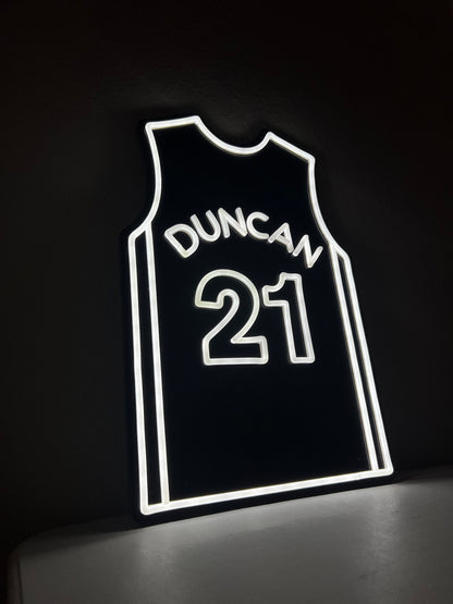 Duncan #21 Glow Jersey