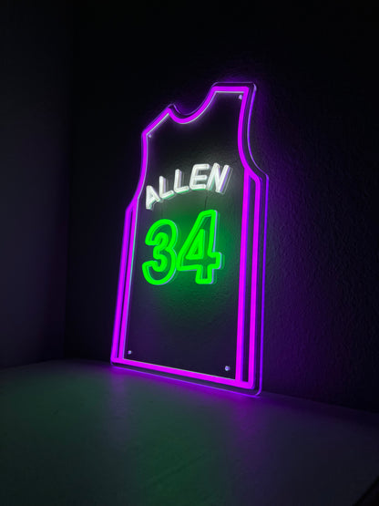 Allen #34 Glow Jersey