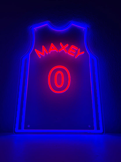 Maxey #0 Glow Jersey