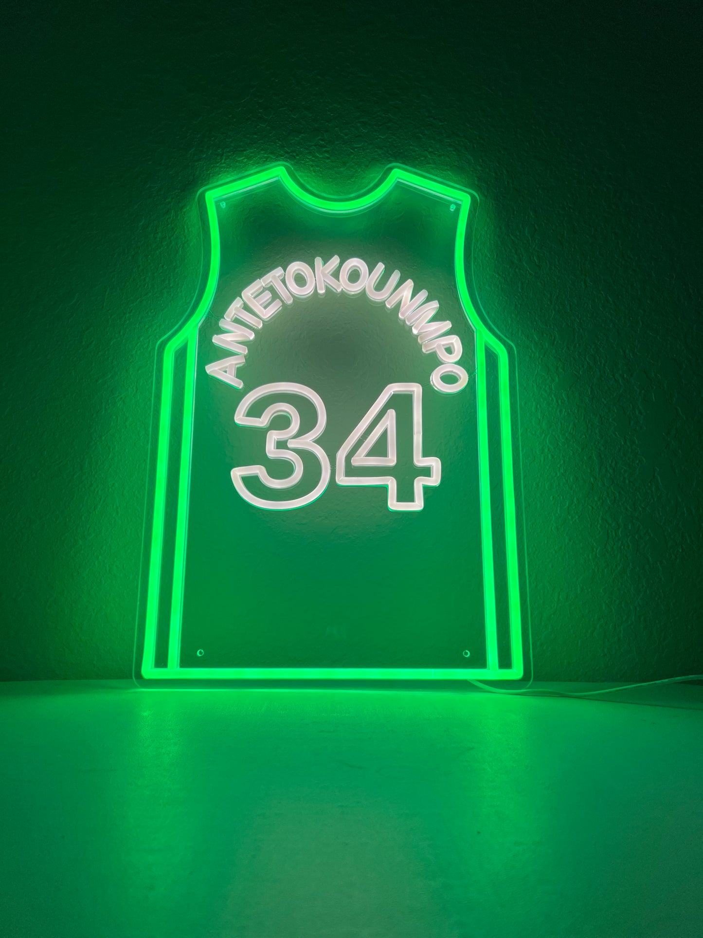 Antetokounmpo #34 Glow Jersey