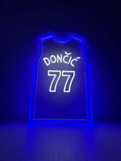 Doncic #77 Glow Jersey