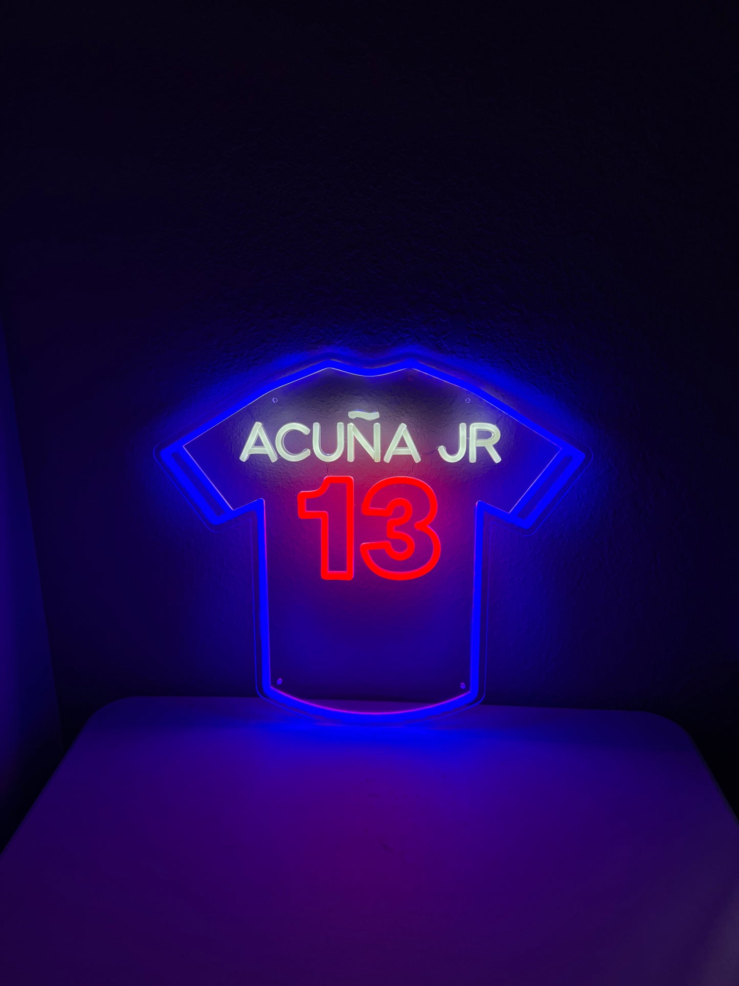 Acuna Jr #13 Glow Jersey