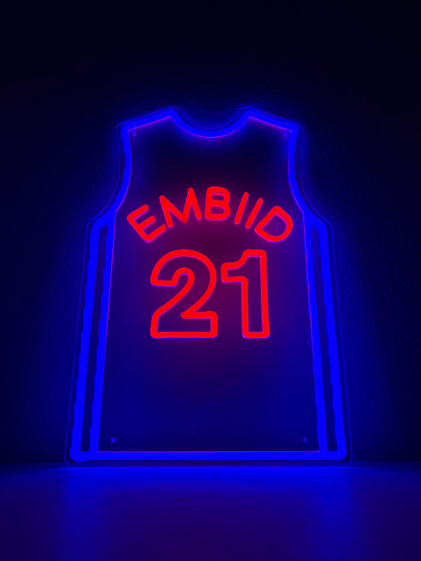 Embiid #21 Glow Jersey