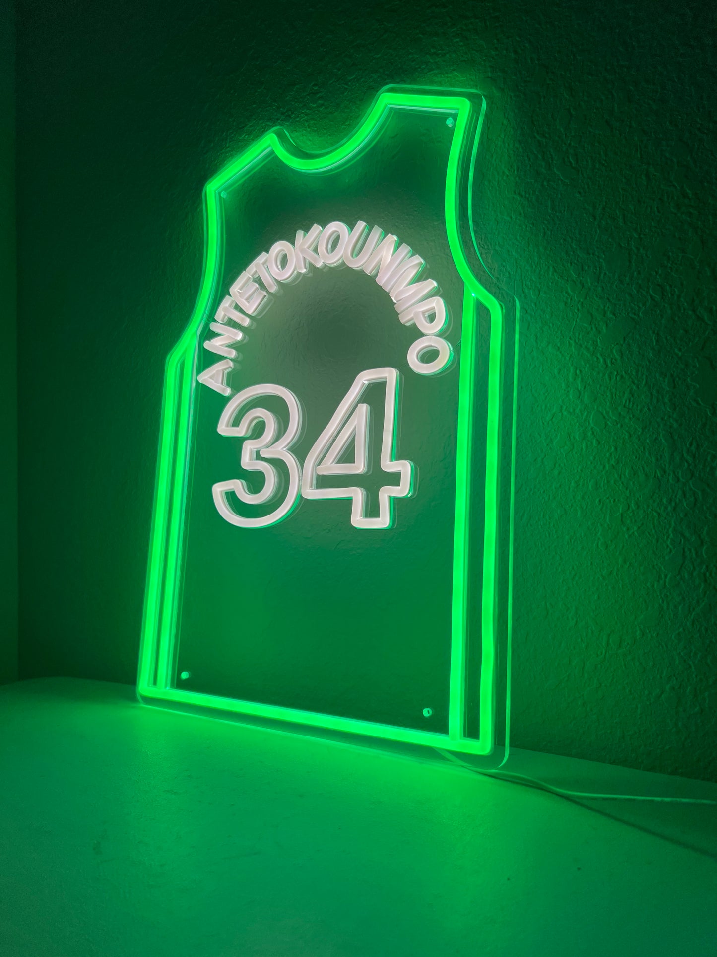 Antetokounmpo #34 Glow Jersey