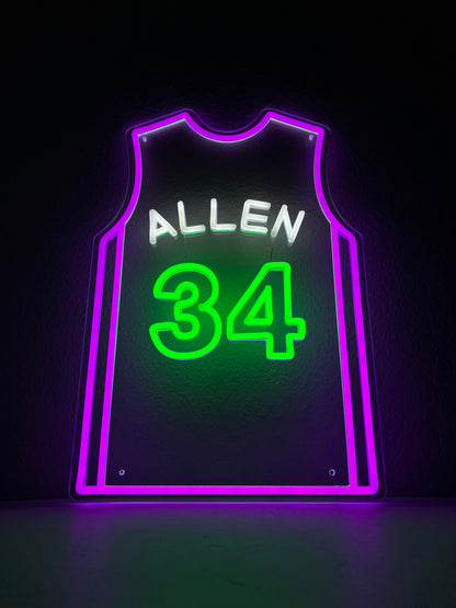 Allen #34 Glow Jersey