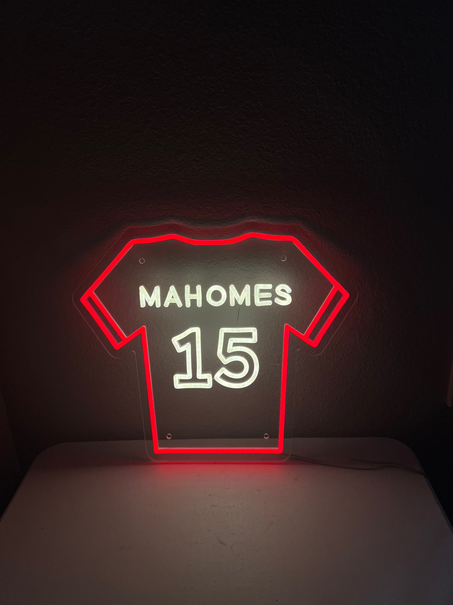 Mahomes #15 Glow Jersey