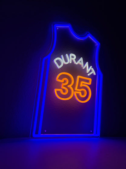 Durant #35 Glow Jersey