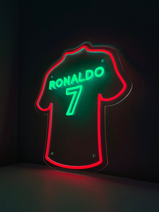 Ronaldo #7 Glow Jersey