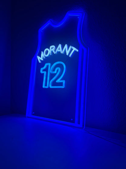 Morant #12 Glow Jersey