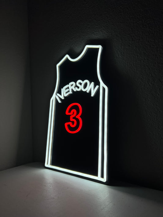 Iverson #3 Glow Jersey