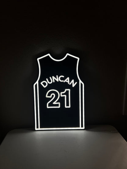 Duncan #21 Glow Jersey