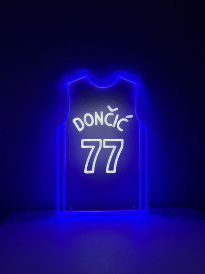 Doncic #77 Glow Jersey