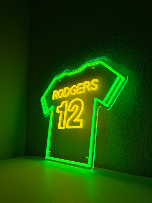 Rodgers #12 Glow Jersey