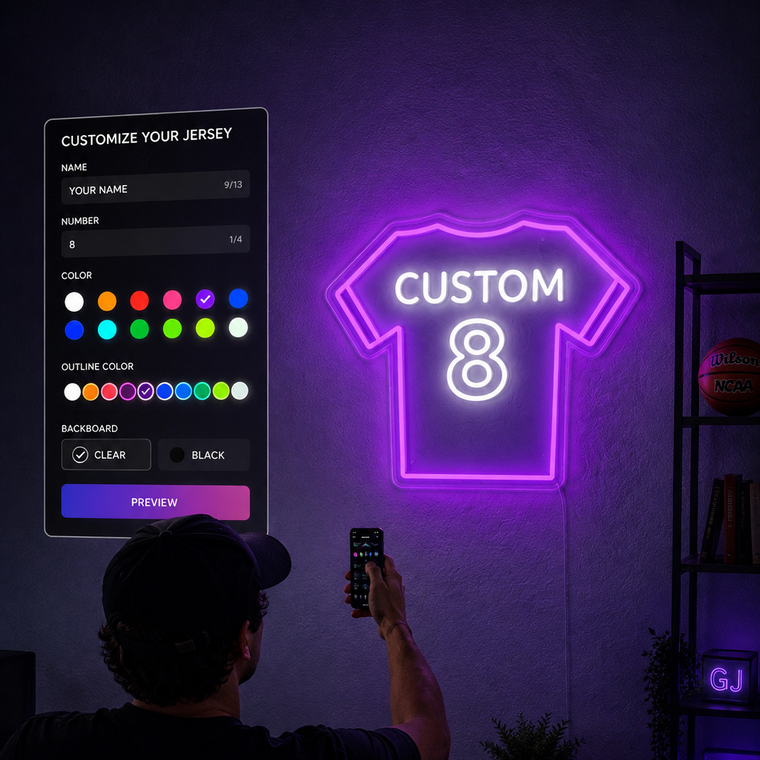 Custom Glow Jersey