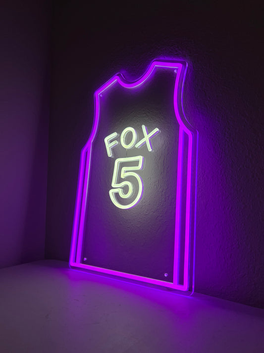 Fox #5 Glow Jersey