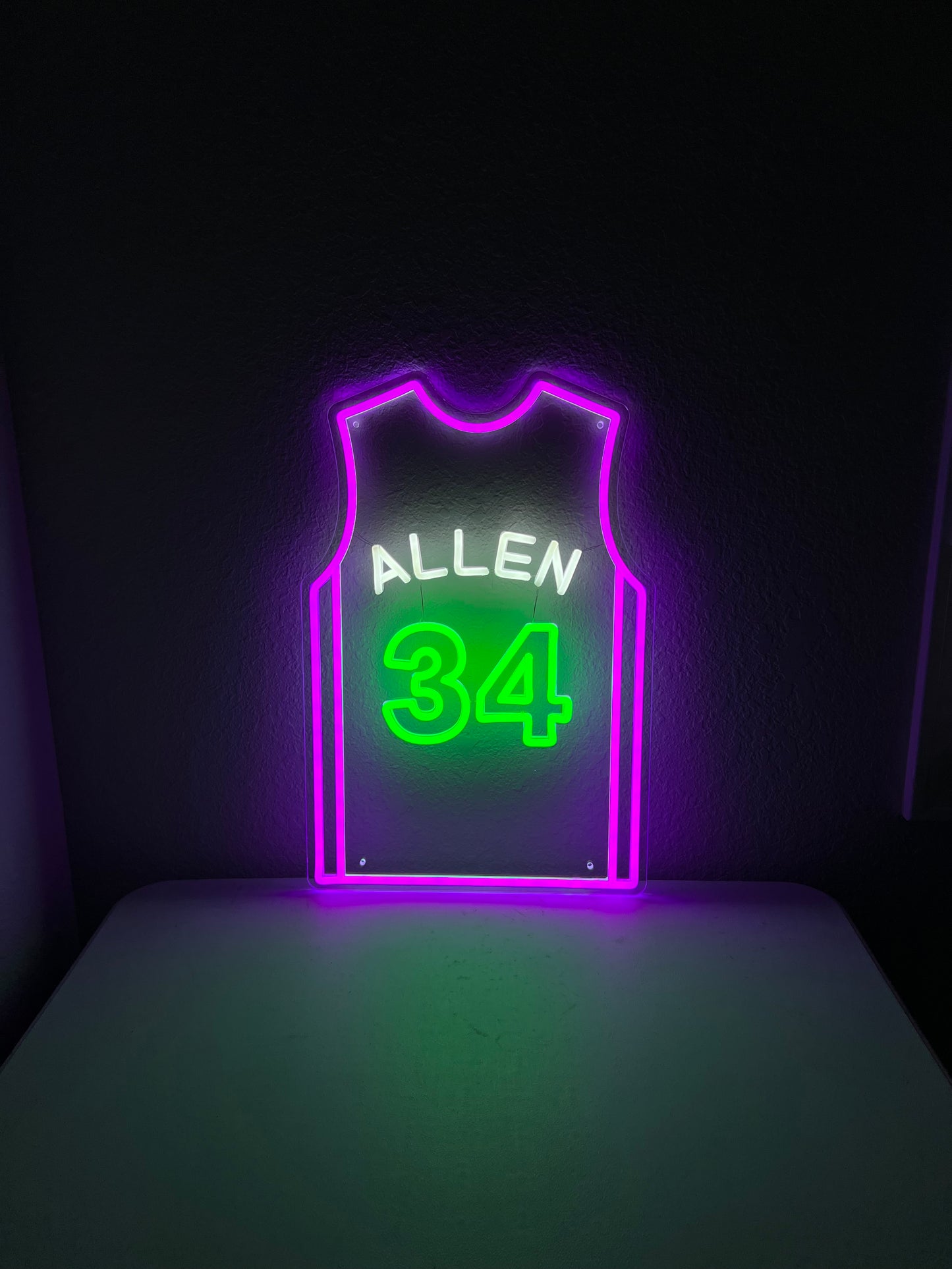 Allen #34 Glow Jersey