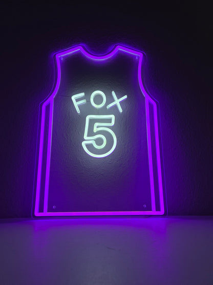 Fox #5 Glow Jersey