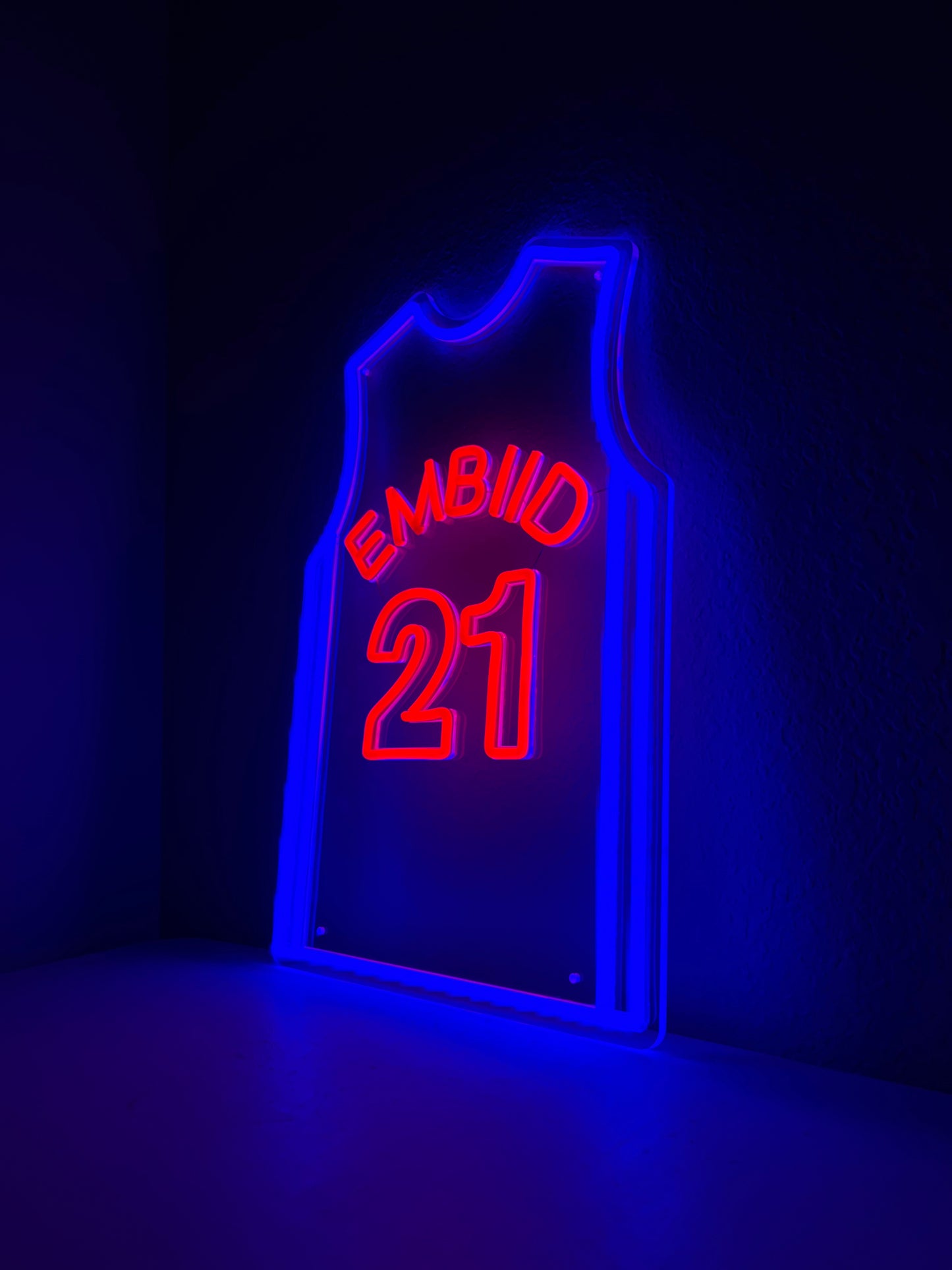 Embiid #21 Glow Jersey