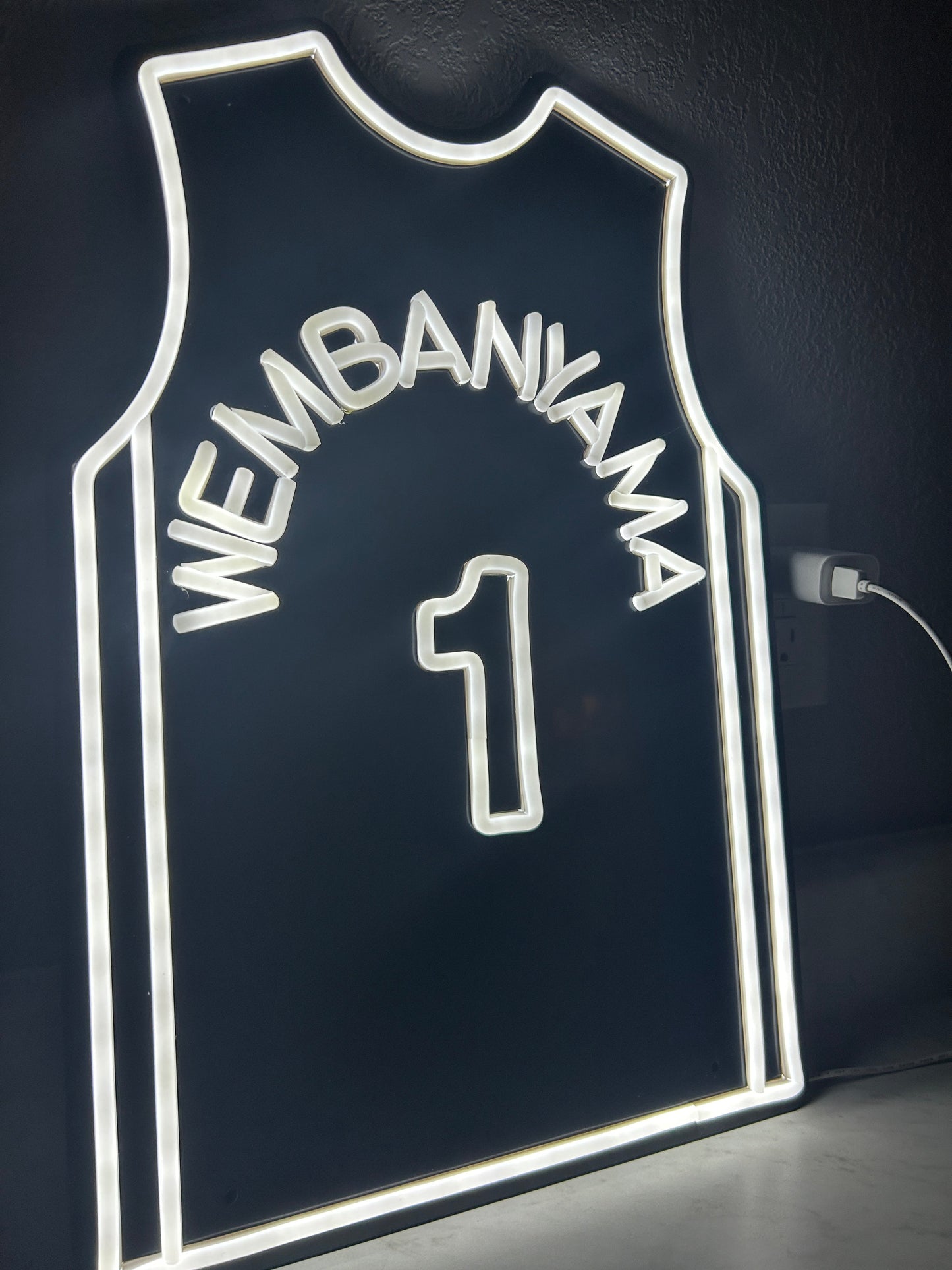 Wembanyama #1 Glow Jersey