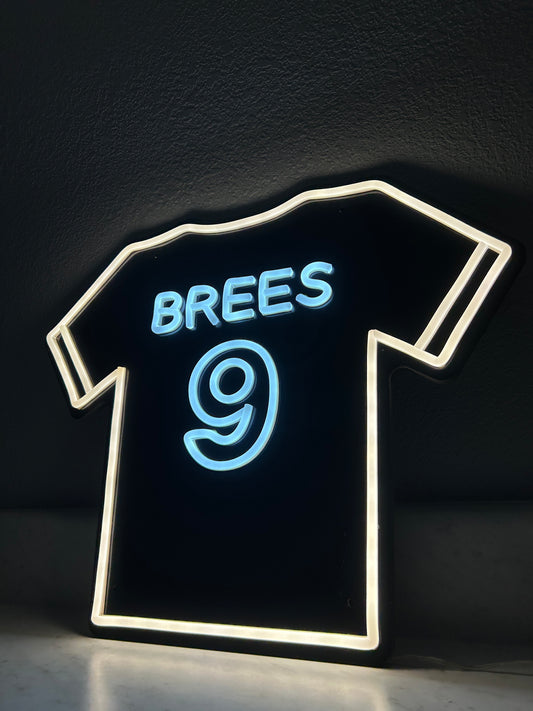 Brees #9 Glow Jersey