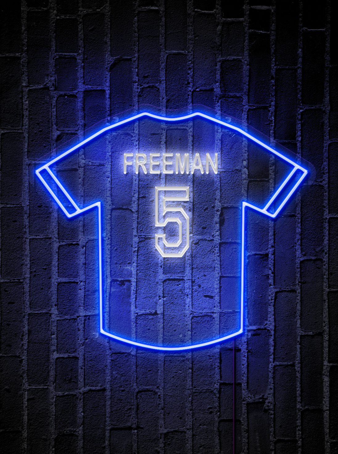 Freeman #5 Glow Jersey