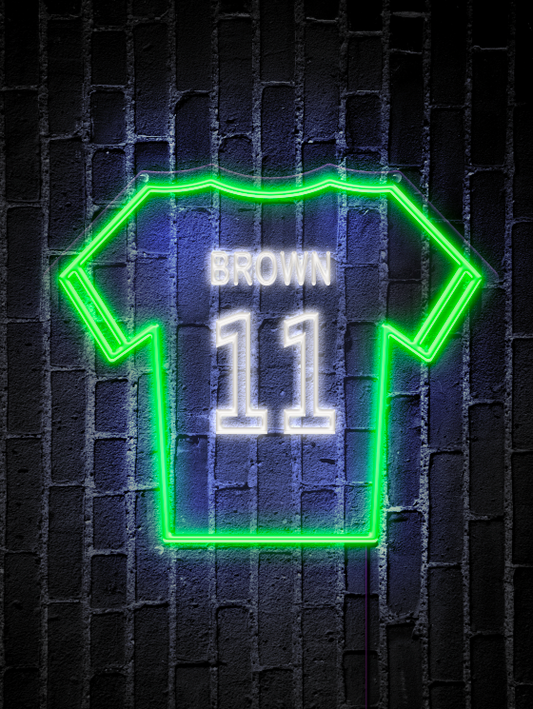 Brown #11 Glow Jersey