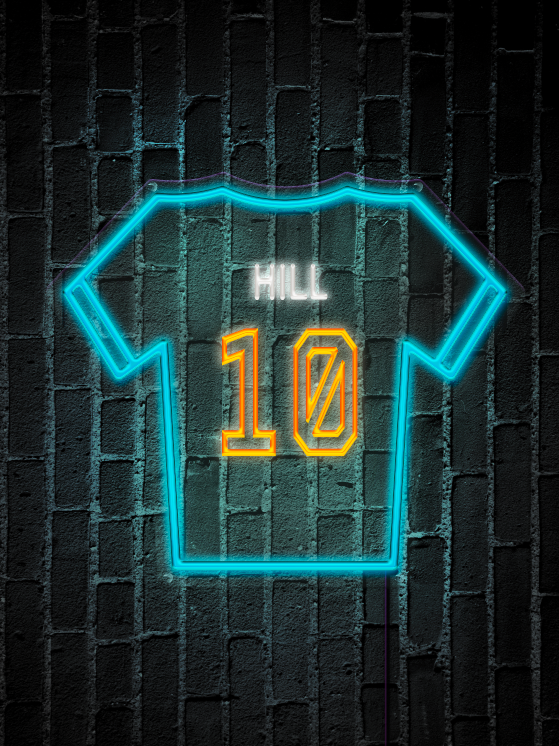 Hill #10 Glow Jersey