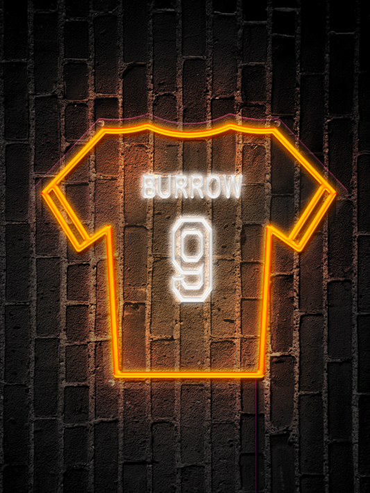 Burrow #9 Glow Jersey