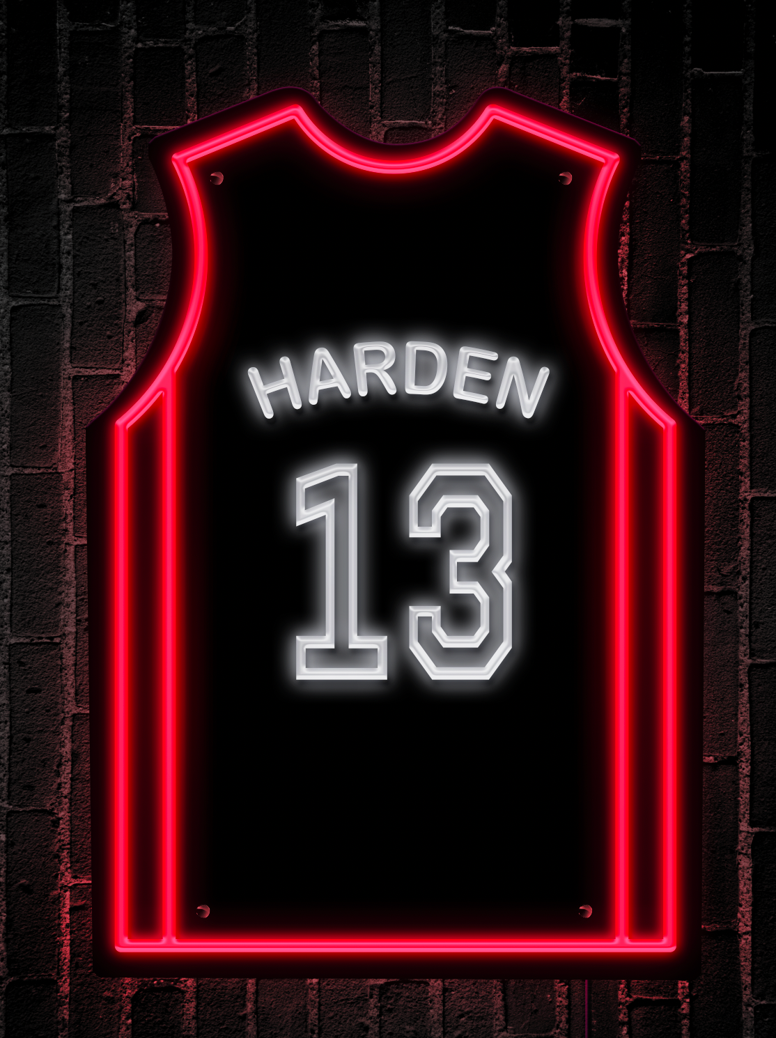 Harden #13 Glow Jersey